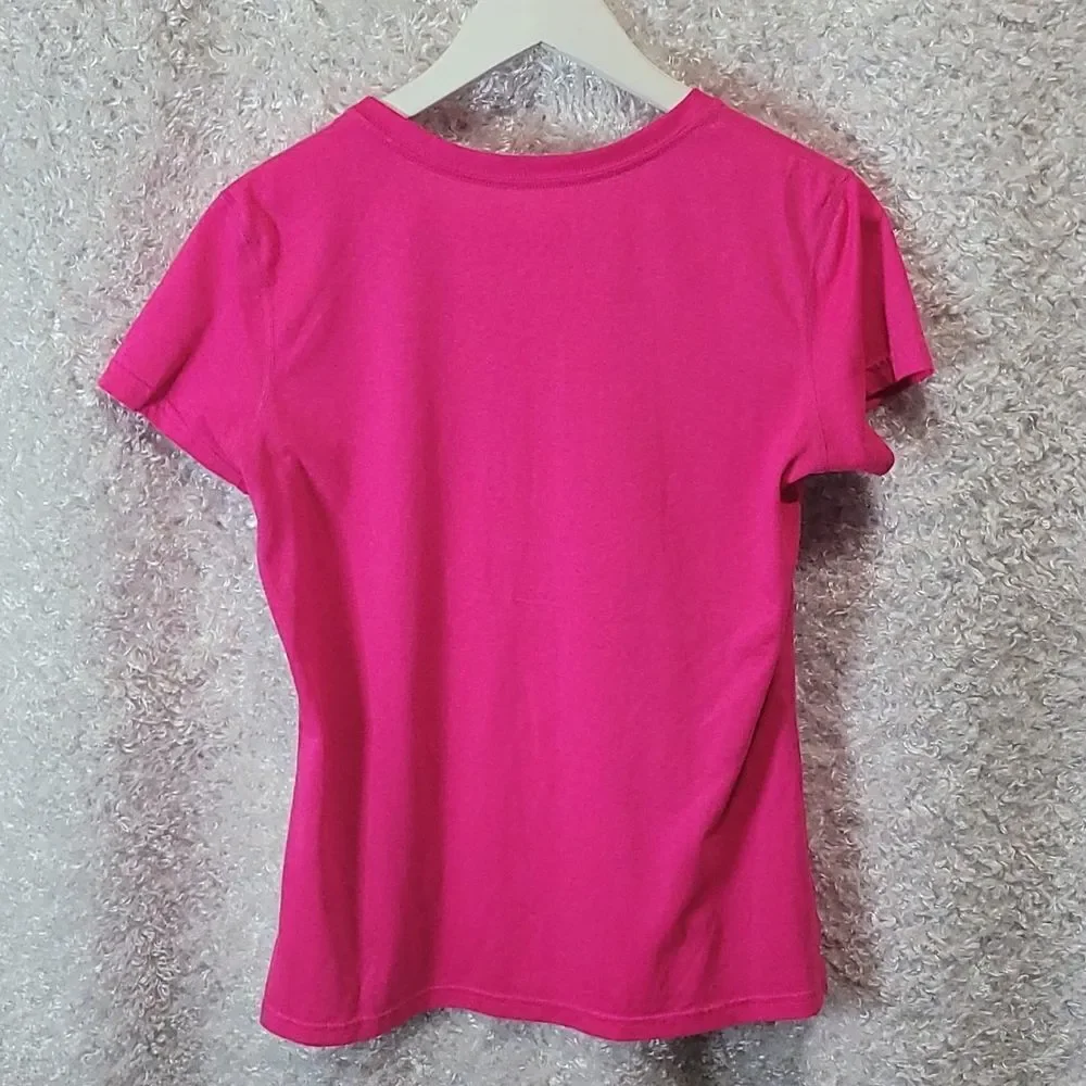 Pink Nike short-sleeved tee